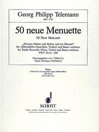 50 neue Menuette TWV 34:51-100